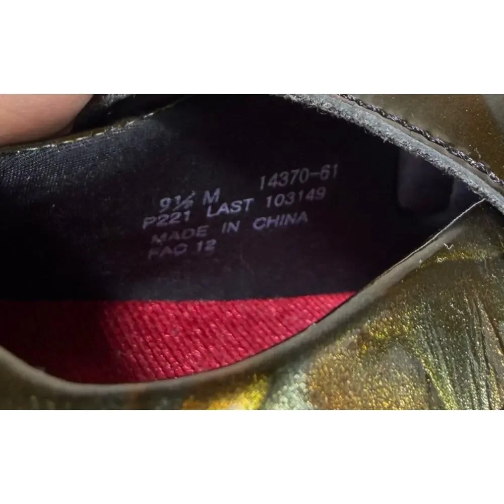 Aetrex Women 9.5 Bronze Drew Orthopedic Mary Jane Casual Comfort Shoe Adjustable